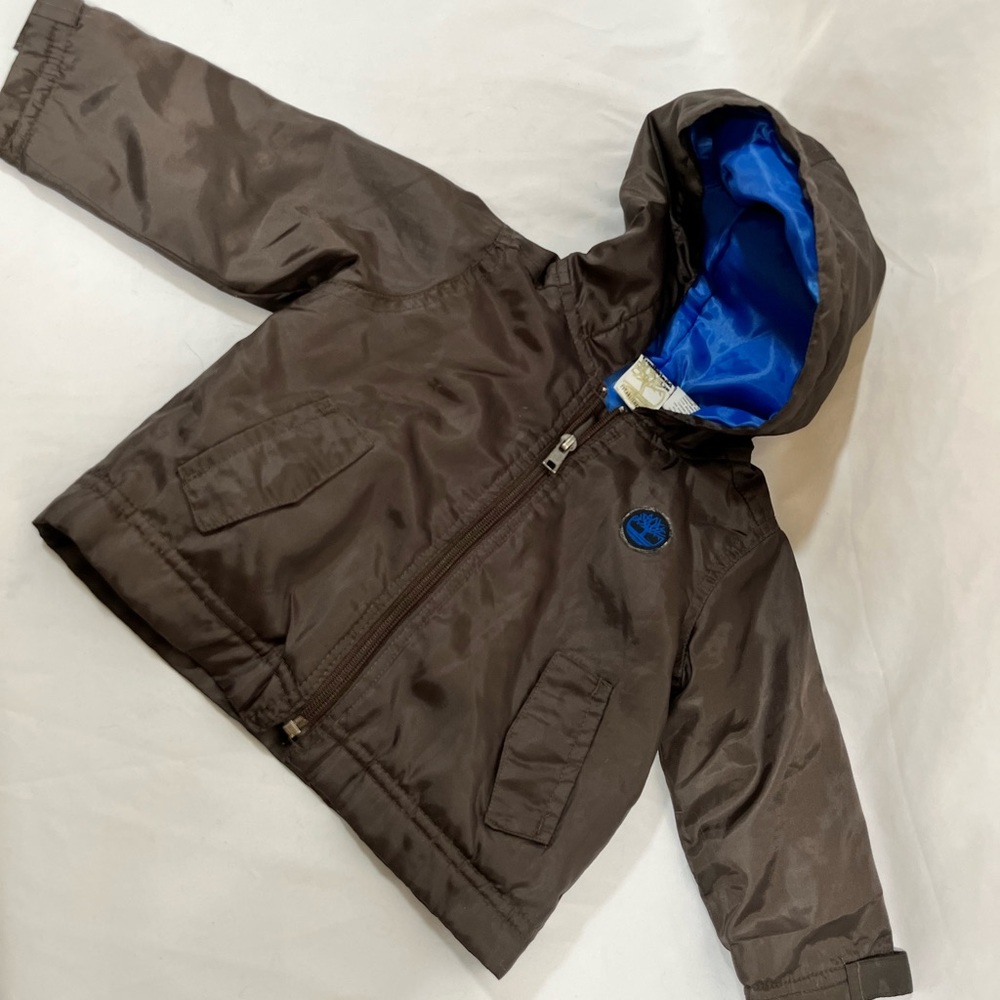 Timberland Toddler Hooded Coat 12mth Full Zip.